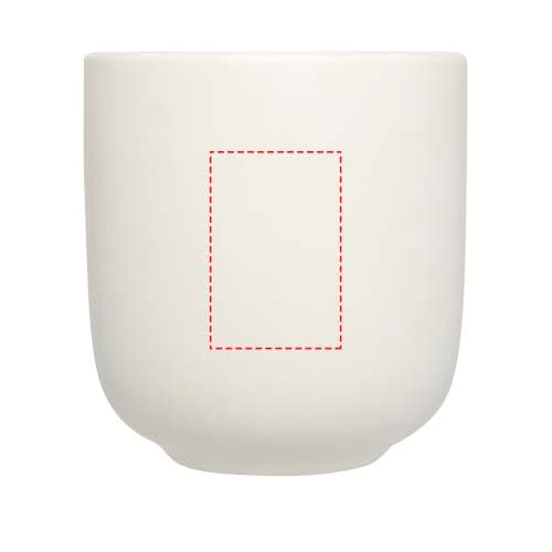 Male Espressotassen 4-teilig 90 ml – Druckbeispiel Lasergravur, 20 x 30 mm - 1. Becher