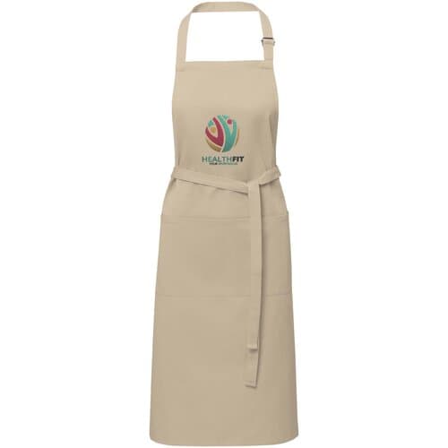 Andrea 240 g/m² Schürze mit verstellbarem Nackenband