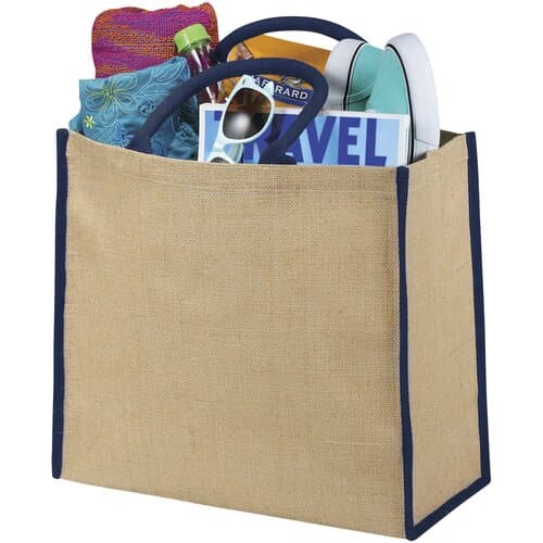 Harry farbige Jute Tragetasche 25L