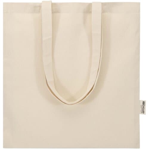 Madras Blend 140 g/m² Tragetasche aus GRS-recycelter Baumwolle 7L