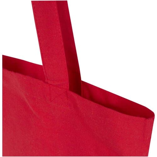 Madras Blend 140 g/m² Tragetasche aus GRS-recycelter Baumwolle 7L
