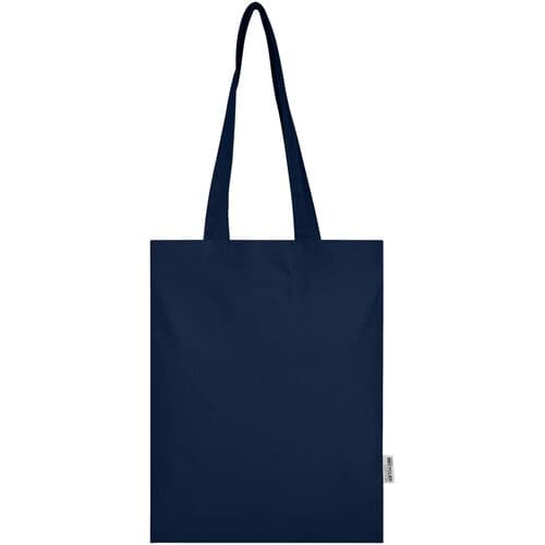 Madras Blend 140 g/m² Tragetasche aus GRS-recycelter Baumwolle 7L