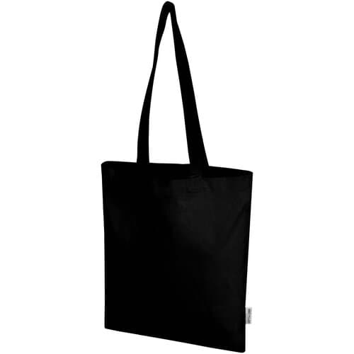 Madras Blend 140 g/m² Tragetasche aus GRS-recycelter Baumwolle 7L