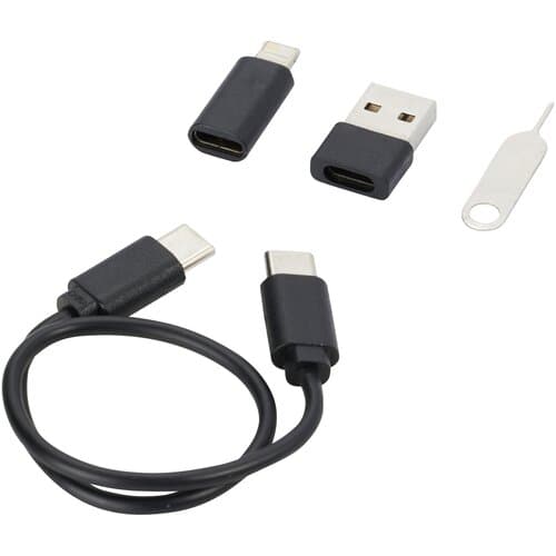 Savvy recyceltes modulares Ladekabel mit Telefonhalterung