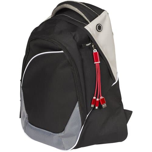 Metal 3-in-1 Ladekabel mit Schlüsselanhänger