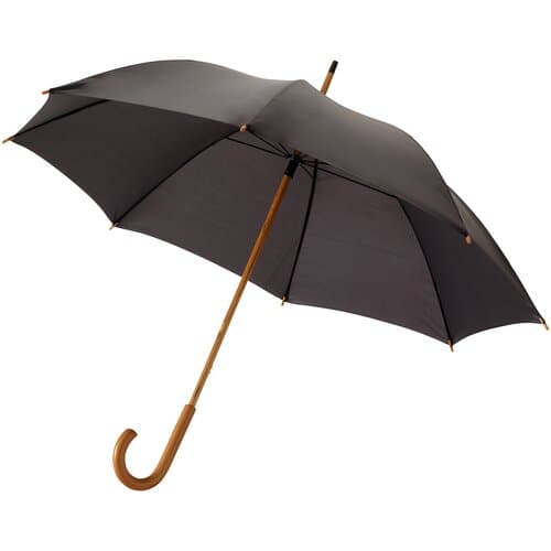 Jova 23" Regenschirm mit Holzstange und -griff