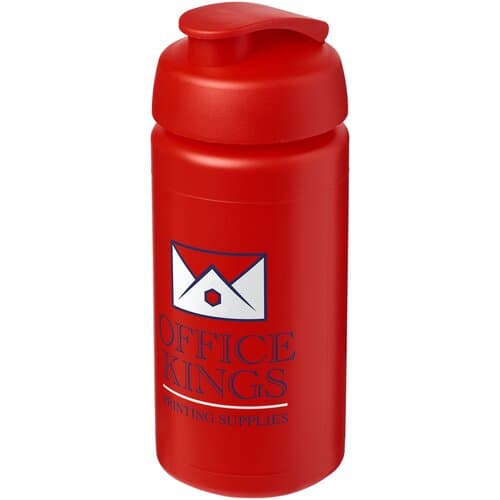 Baseline® Plus grip 500 ml Sportflasche mit Klappdeckel