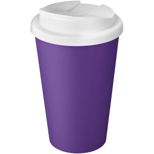 Americano® Eco 350 ml recycelter Becher mit auslaufsicherem Deckel