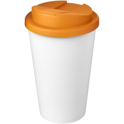 Americano® Eco 350 ml recycelter Becher mit auslaufsicherem Deckel