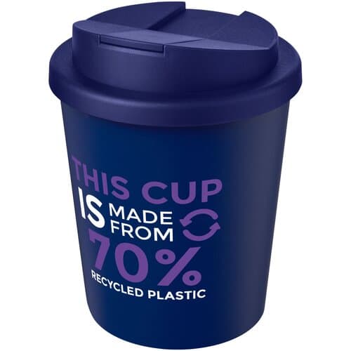 Americano® Espresso Eco 250 ml recycelter Isolierbecher mit auslaufsicherem Deckel