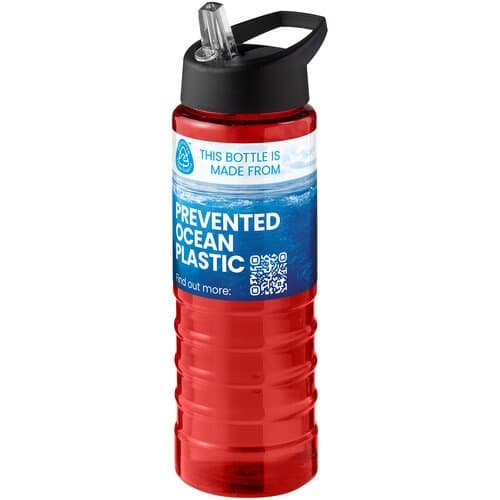 H2O Active® Eco Treble 750 ml Sportflasche mit Stülpdeckel
