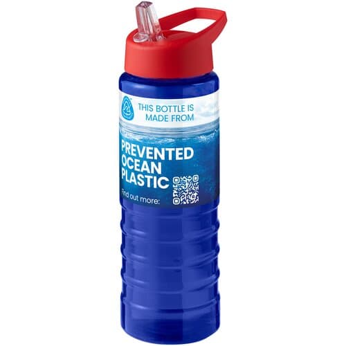 H2O Active® Eco Treble 750 ml Sportflasche mit Stülpdeckel