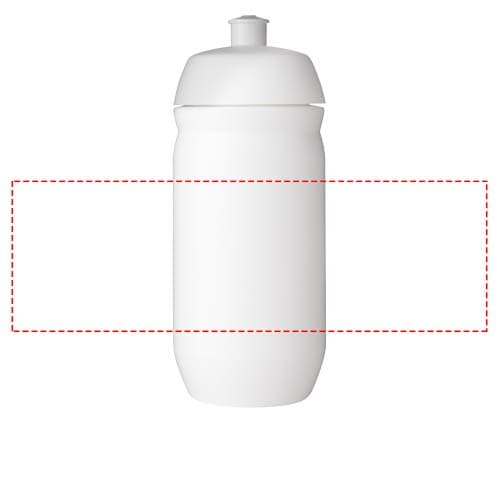 HydroFlex™ 500 ml Squeezy Sportflasche – Druckbeispiel Screenprint A special 2, 1-farbig, 220 x 70 mm - rundum