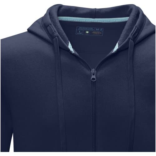 Ruby Hoodie mit durchgehendem Reißverschluss aus Bio-Material für Herren