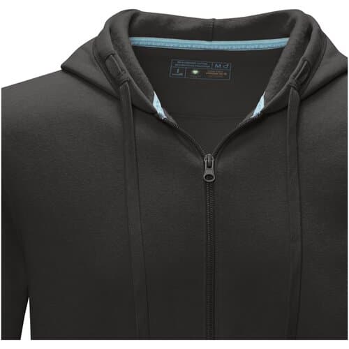 Ruby Hoodie mit durchgehendem Reißverschluss aus Bio-Material für Herren