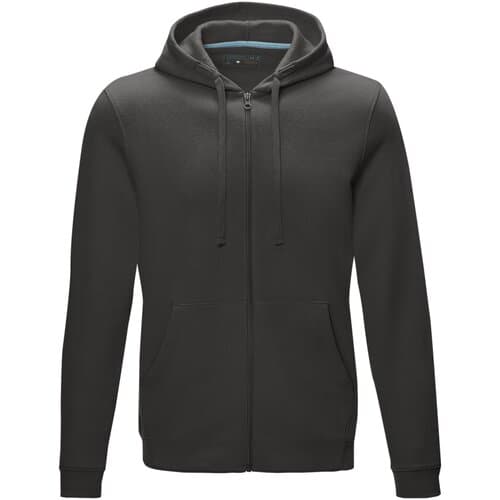 Ruby Hoodie mit durchgehendem Reißverschluss aus Bio-Material für Herren