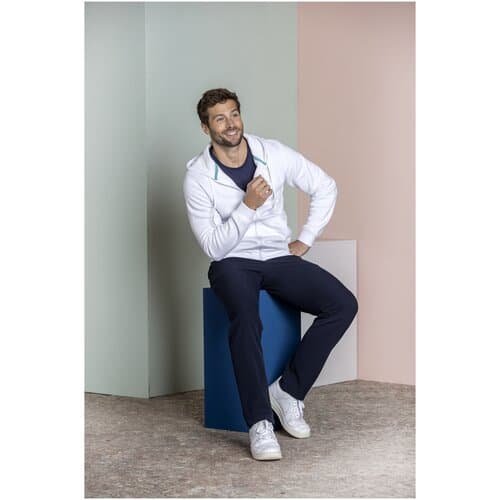 Ruby Hoodie mit durchgehendem Reißverschluss aus Bio-Material für Herren