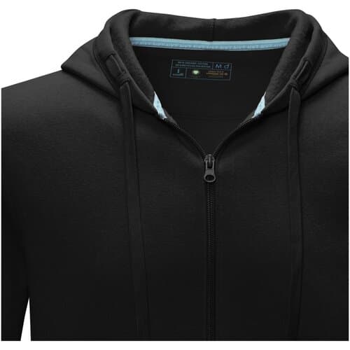 Ruby Hoodie mit durchgehendem Reißverschluss aus Bio-Material für Herren