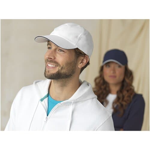 Morion 110 g/m² GRS recycelte Cool Fit Kappe mit sechs Segmenten