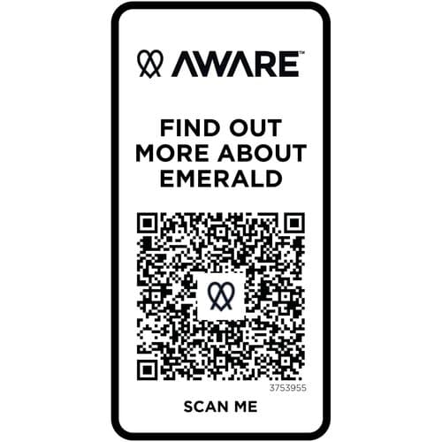 Emerald 200 g/m² Aware™ Polo Unisex aus recyceltem Material