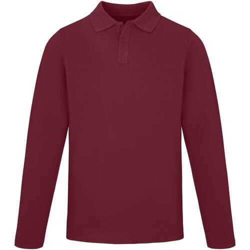 Calgary 180 g/m² Langarm Poloshirt für Herren