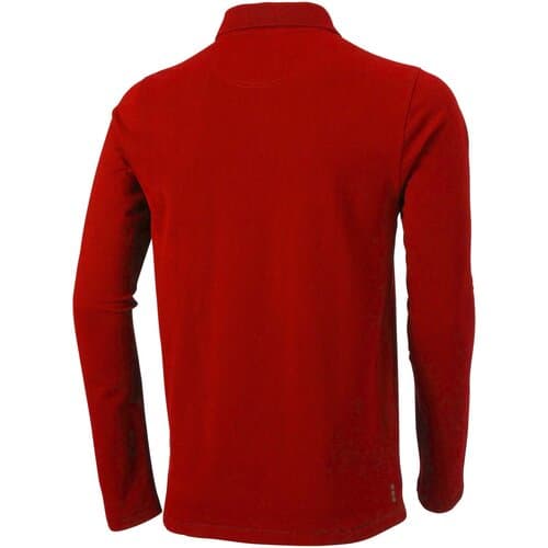 Calgary 180 g/m² Langarm Poloshirt für Herren