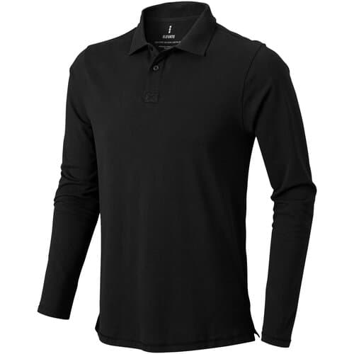Calgary 180 g/m² Langarm Poloshirt für Herren