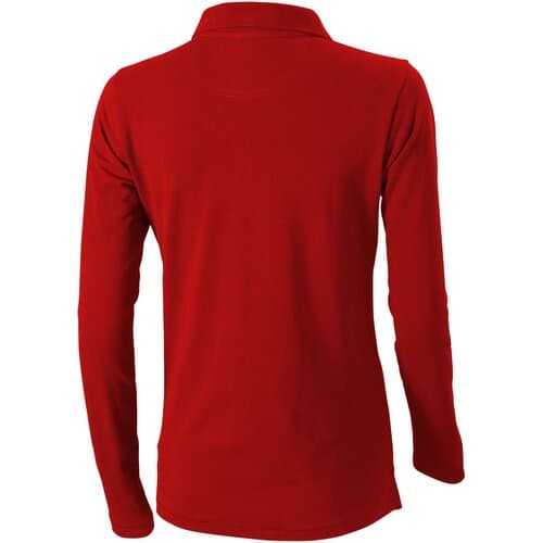 Calgary 180 g/m² Langarm Poloshirt für Damen