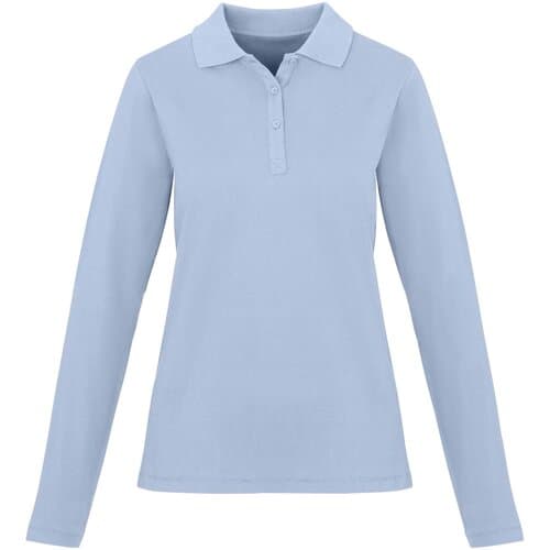 Calgary 180 g/m² Langarm Poloshirt für Damen