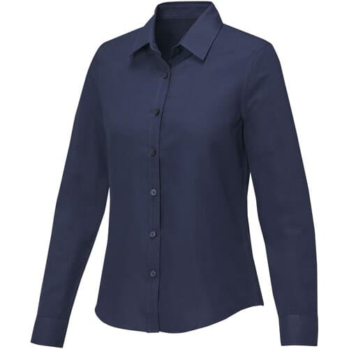 Pollux 130 g/m² Damenbluse mit langen Ärmeln