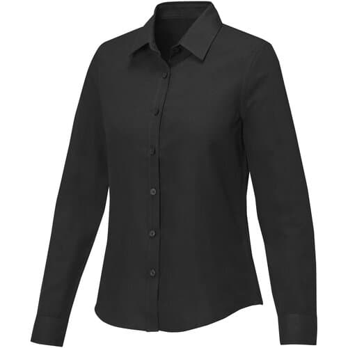 Pollux 130 g/m² Damenbluse mit langen Ärmeln