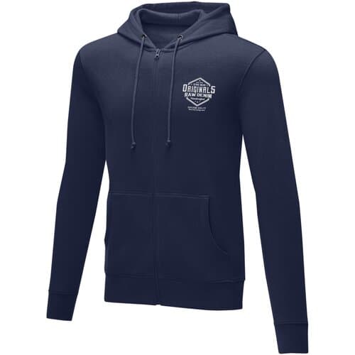 Charon 240 g/m² Herren Kapuzenpullover mit Reißverschluss