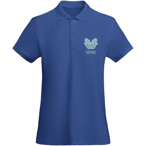 Prince 210 g/m² Poloshirt aus Bio-Baumwolle für Damen