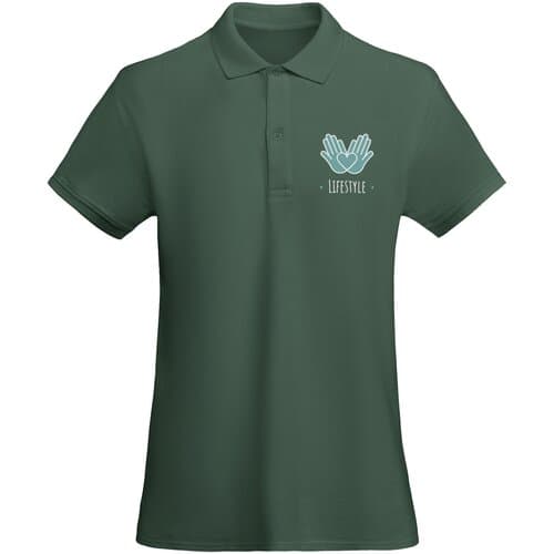 Prince 210 g/m² Poloshirt aus Bio-Baumwolle für Damen