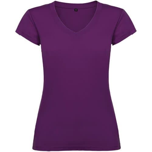 Victoria 155 g/m² T-Shirt mit V-Ausschnitt für Damen