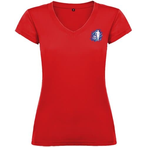 Victoria 155 g/m² T-Shirt mit V-Ausschnitt für Damen