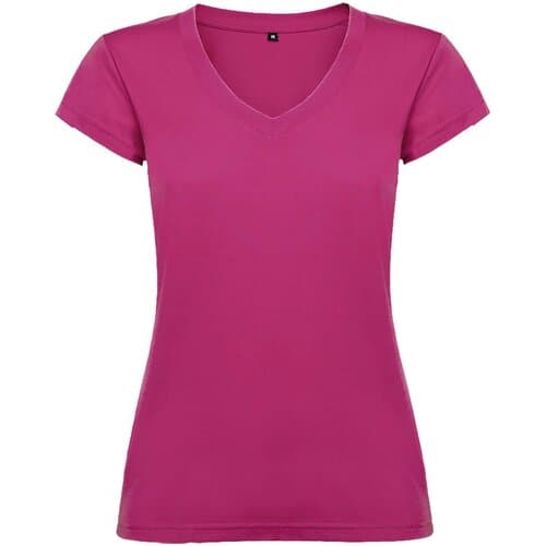 Victoria 155 g/m² T-Shirt mit V-Ausschnitt für Damen