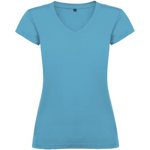 Victoria 155 g/m² T-Shirt mit V-Ausschnitt für Damen