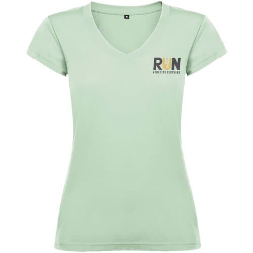 Victoria 155 g/m² T-Shirt mit V-Ausschnitt für Damen