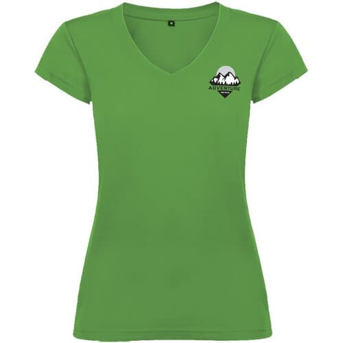 Victoria 155 g/m² T-Shirt mit V-Ausschnitt für Damen