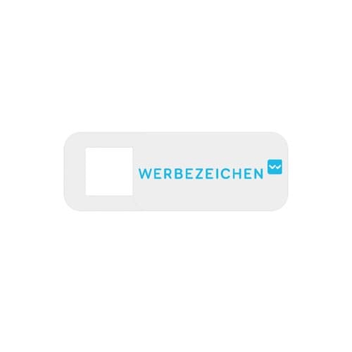 Webcam Cover in Blisterverpackung mit individuellem Logodruck T10