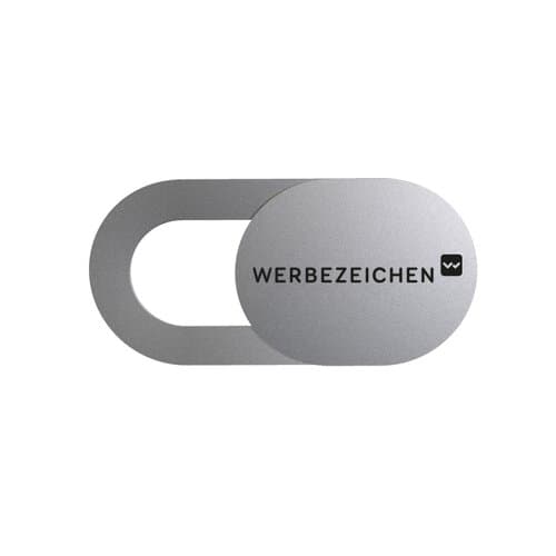 Webcam Cover in Blisterverpackung mit individuellem Logodruck T1