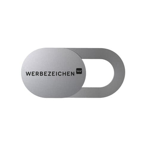 Webcam Cover in Blisterverpackung mit individuellem Logodruck T1
