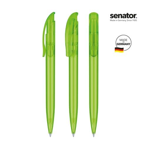 senator - Challenger Frosted Druckkugelschreiber