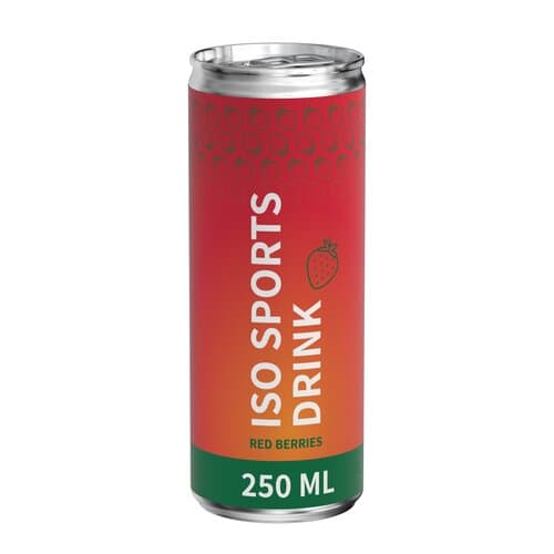 250 ml Iso Drink Redberries