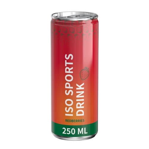 250 ml Iso Drink Redberries