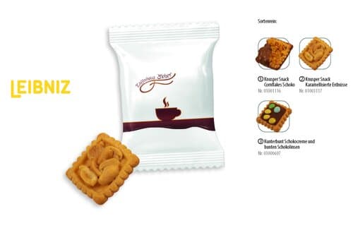 Leibniz Kekse Knusper Snack & Kunterbunt Flowpack