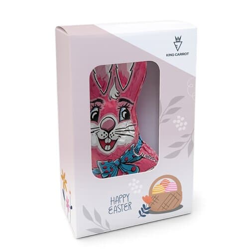 Osterhase in Präsentbox