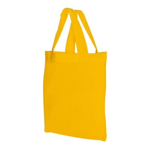 Baumwolltasche mit kurzen Griffen - 125 g/m² - 22 x 26 cm