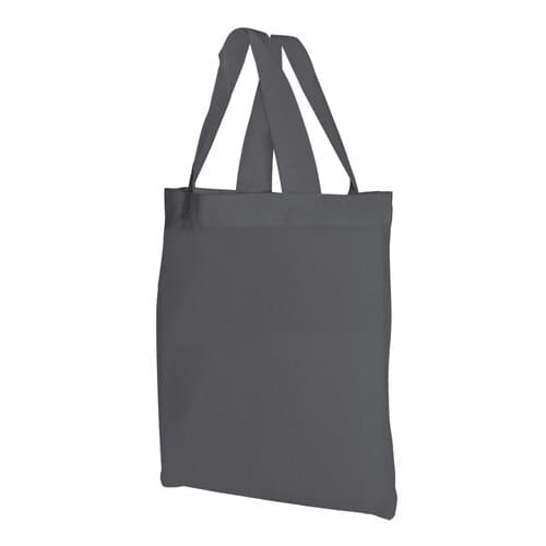 Baumwolltasche mit kurzen Griffen - 125 g/m² - 22 x 26 cm